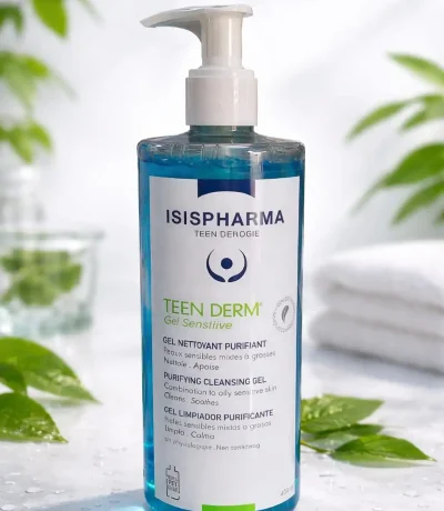 isispharma teen derm gel sensitive 400 ml