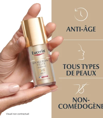 eucerin hyaluron-filler + elasticity 3d serum 30 ml