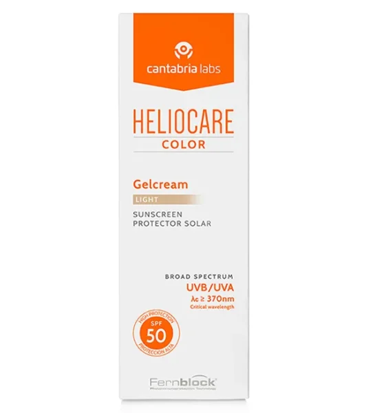 heliocare color gelcrem light spf50 50 ml