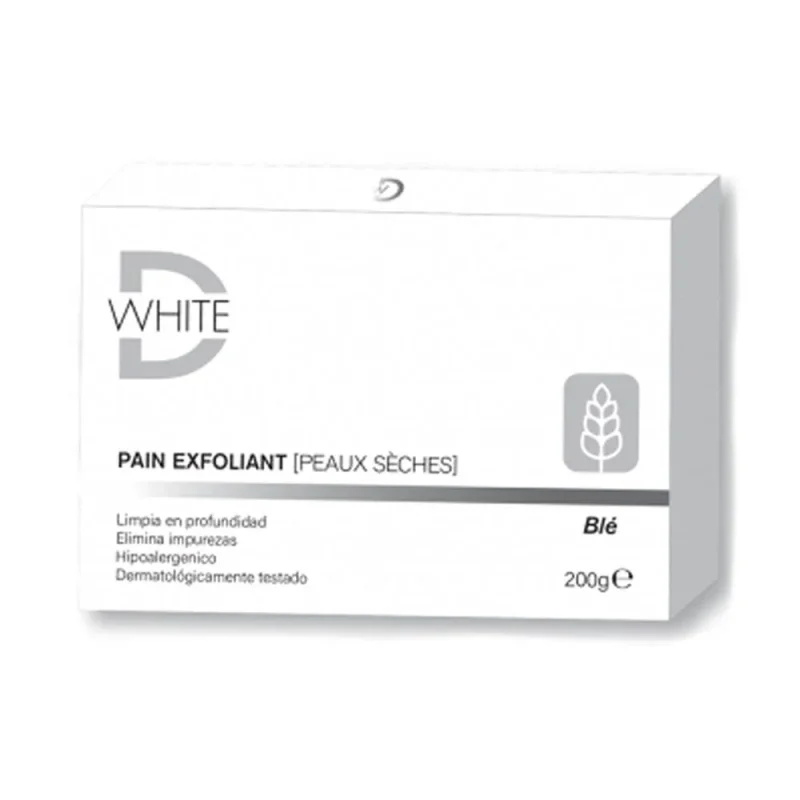 d white pain exfoliant ble peaux seches 200g