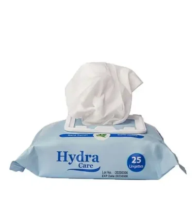 hydra care lingettes demaquillantes peaux normales 25