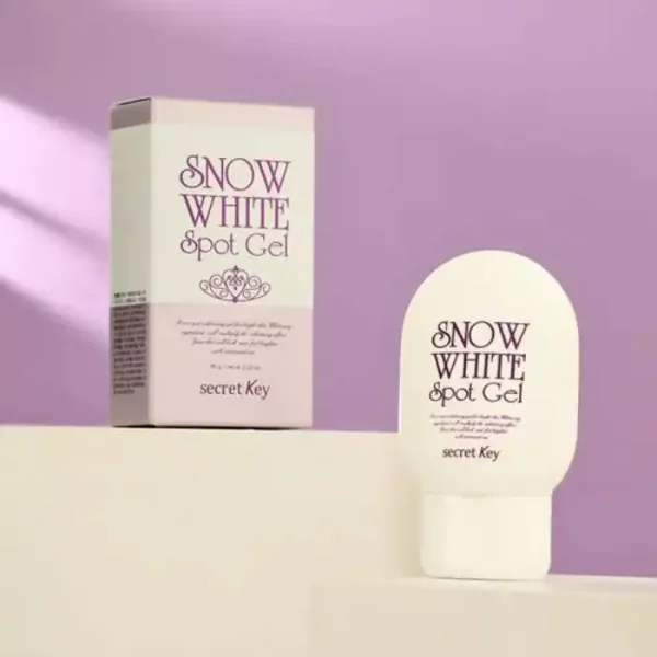 secret key snow white spot gel visage et corps - 65 g