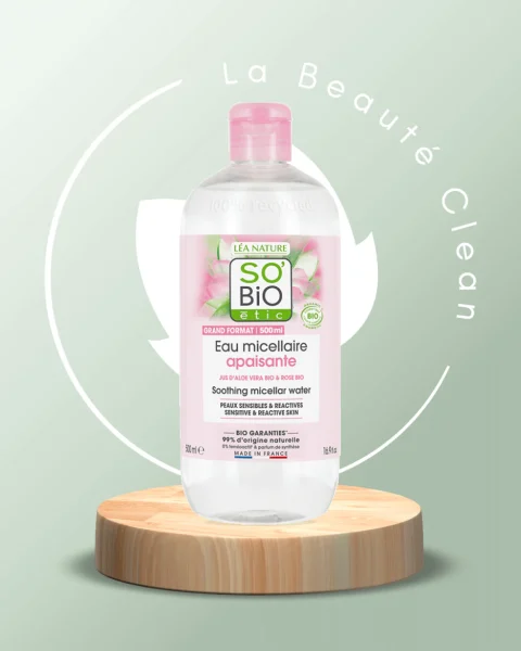 so'bio aloe vera eau micellaire 500 ml
