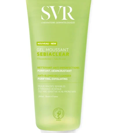 svr sebiaclear gel moussant 200 ml