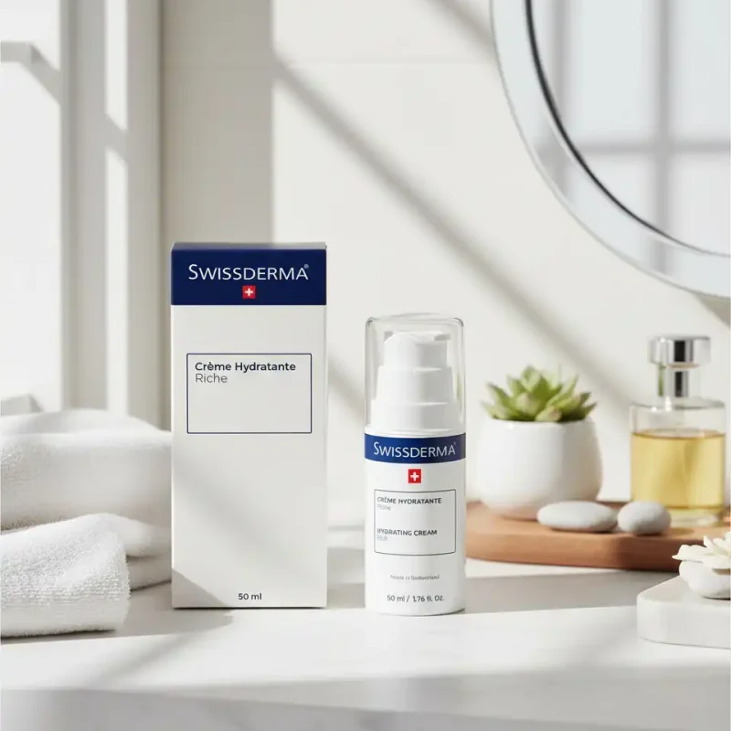swissderma creme hydratante riche 50 ml