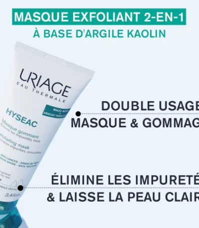 uriage hyseac masque gommant 100 ml