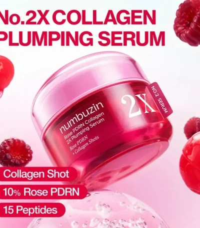 numbuzin rose pdrn collagen 2x serum repulpant 30ml