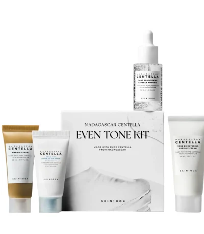 skin1004 madagascar centella even tone kit 4 soins