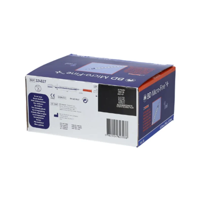 bd micro fine seringue insuline