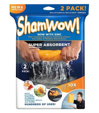 shamwow torchon doux 2pieces