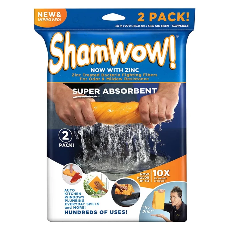 shamwow torchon doux 2pieces