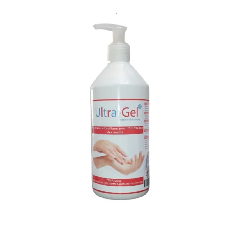desinfectant pour les mains a 75 % d'alcool 500ml