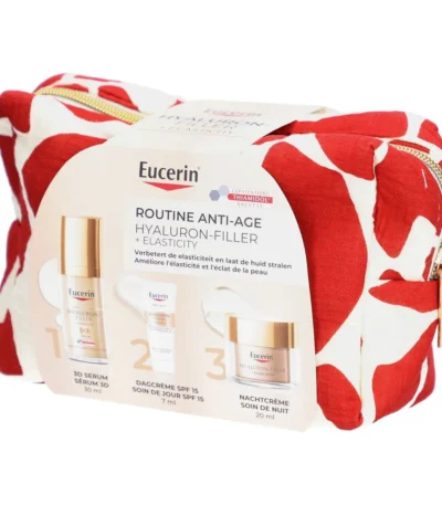 euncerin trousse maron eucirin hyallurom filler + elasticity nuit vitamine c