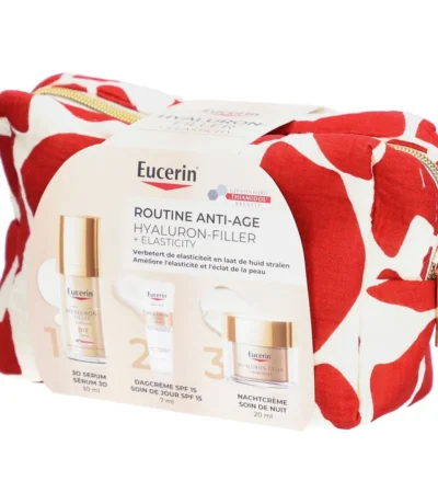 euncerin trousse maron eucirin hyallurom filler + elasticity nuit vitamine c