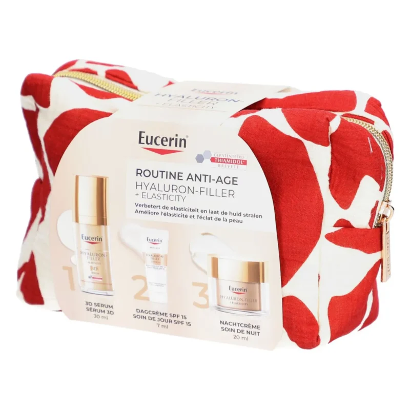 euncerin trousse maron eucirin hyallurom filler + elasticity nuit vitamine c