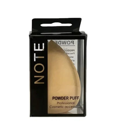 note powder puff