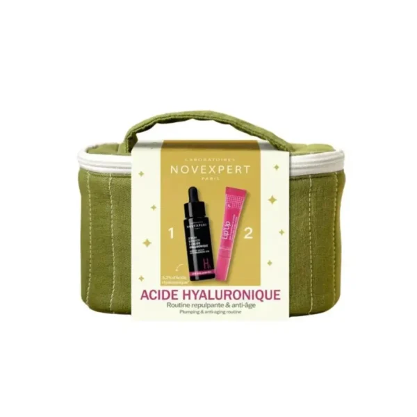 novexpert serum booster a.h 30ml + lipup soin levres 8ml