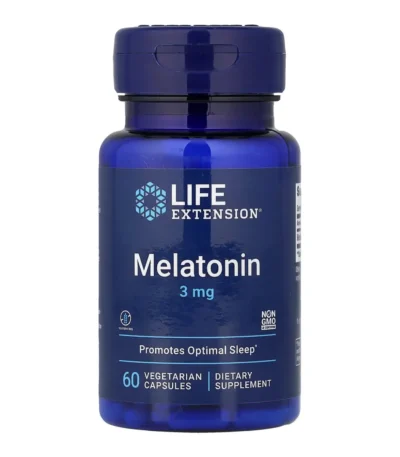 life extension melatonine 3 mg 69 gelules