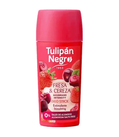tulipan negro deodorant stick gourmand fraise & cerise 60ml