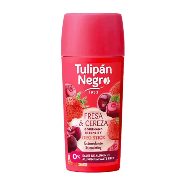 tulipan negro deodorant stick gourmand fraise & cerise 60 ml