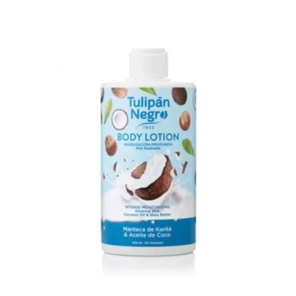 tulipan negro - lait corporel - beurre de karite et huile de coco 400ml
