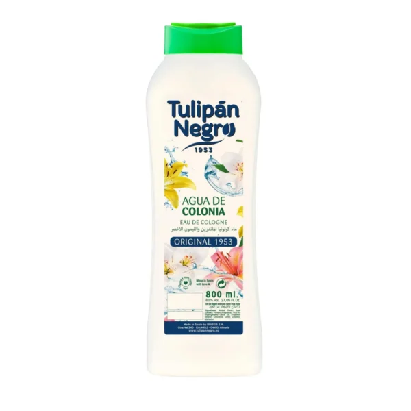 tulipan negro eau de cologne vert agrumes 800 ml