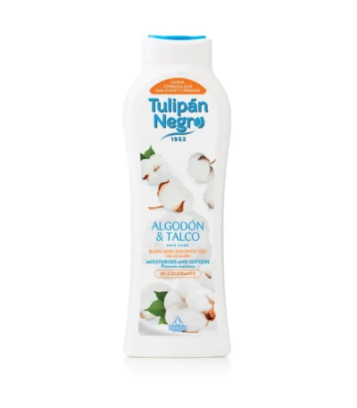 tulipan negr algodon vs talco 650ml