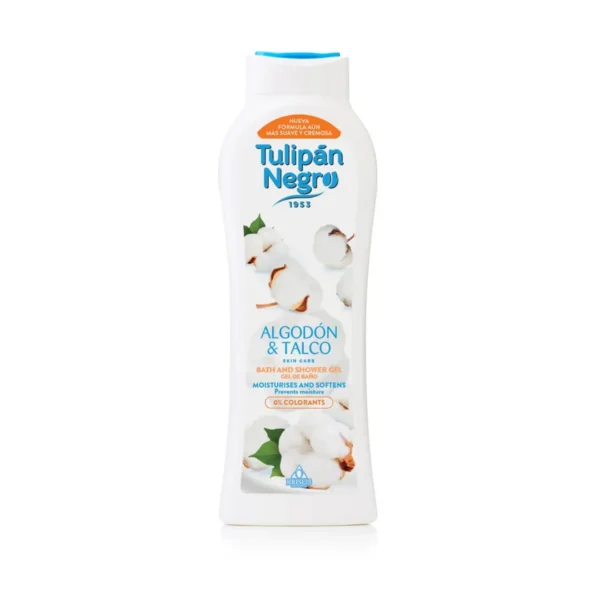 tulipan negr algodon vs talco 650ml