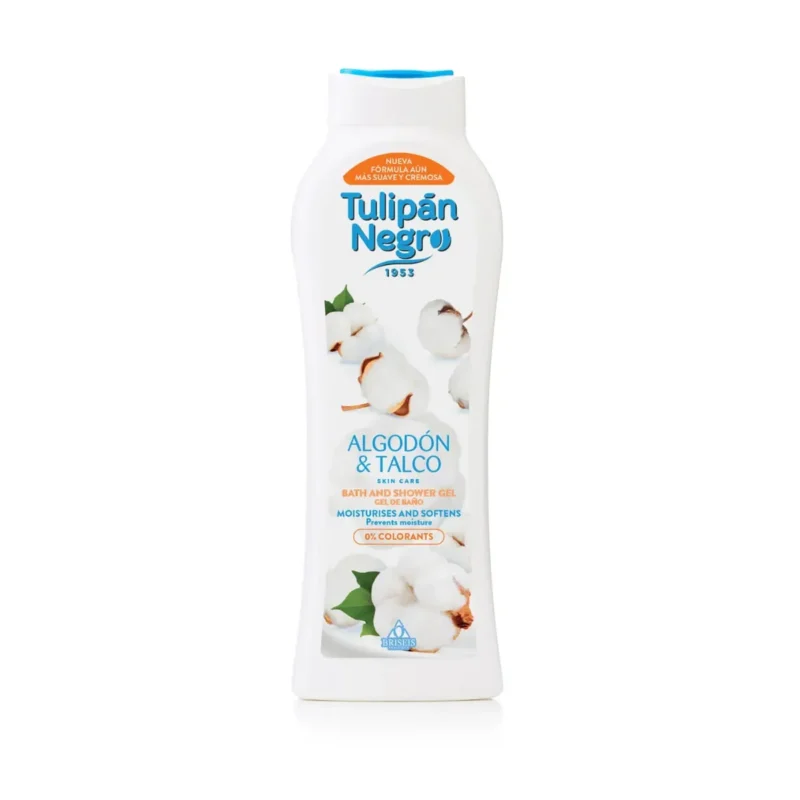 tulipan negr algodon vs talco 650ml