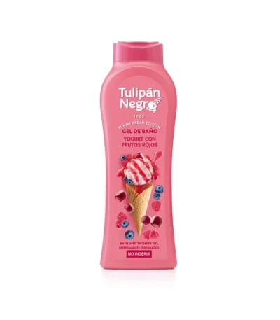 tulipan negr gel de bano yogurt con frutos rojos 650ml