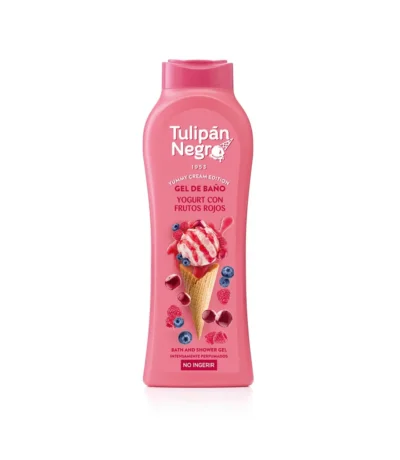 tulipan negr gel de bano yogurt con frutos rojos 650ml
