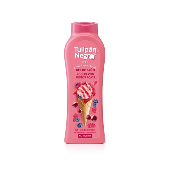 tulipan negr gel de bano yogurt con frutos rojos 650ml