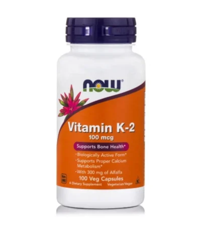 now foods vitamin k-2 100 mcg 100 veg capsules