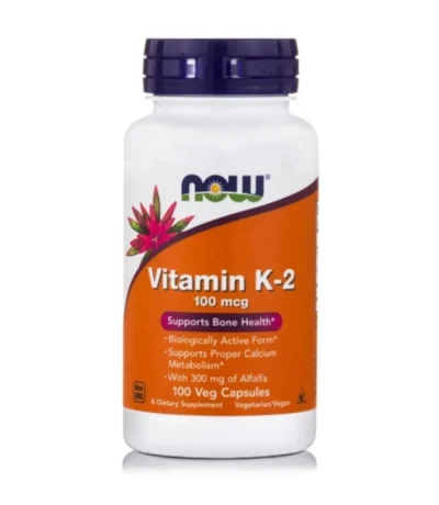 now foods vitamin k-2 100 mcg 100 veg capsules
