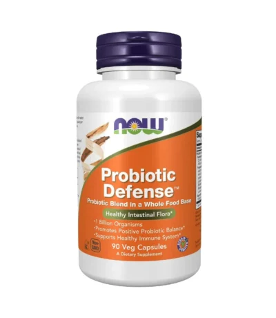 now foods probiotic defense 90 capsules