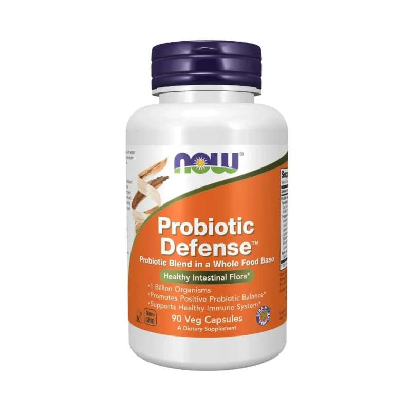 now foods probiotic defense 90 capsules