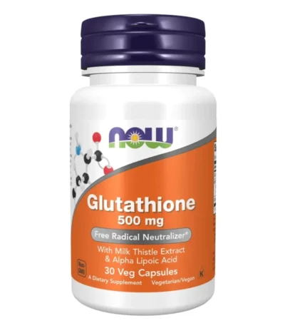 now foods glutathion 500mg