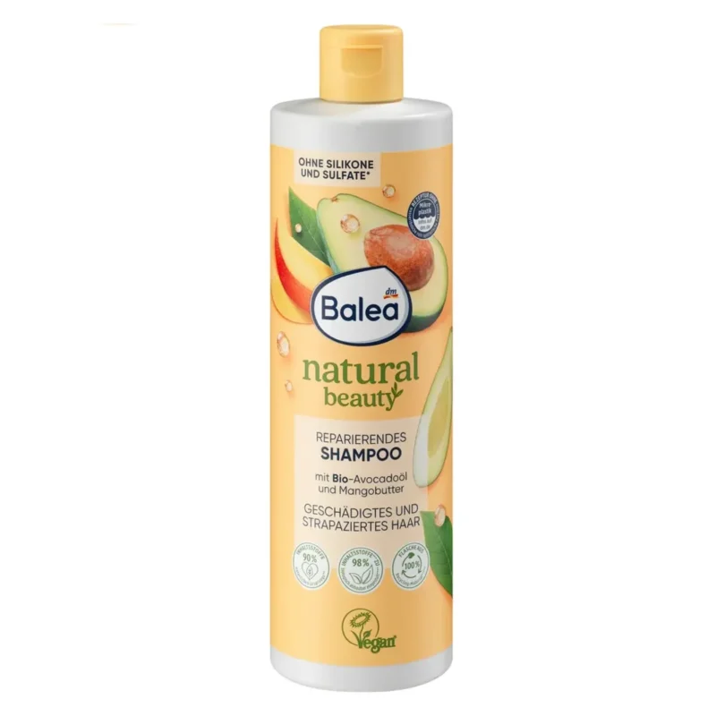 nbalea atural beauty shampooing a l'huile d'avocat bio et au beurre de mangue 400 m