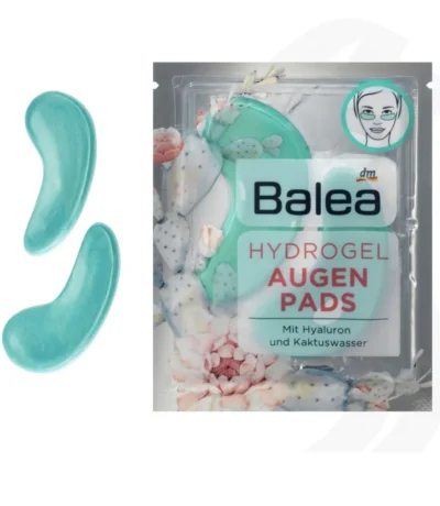 balea coussinets oculaires hydrogel eau de cactus 2 pcs
