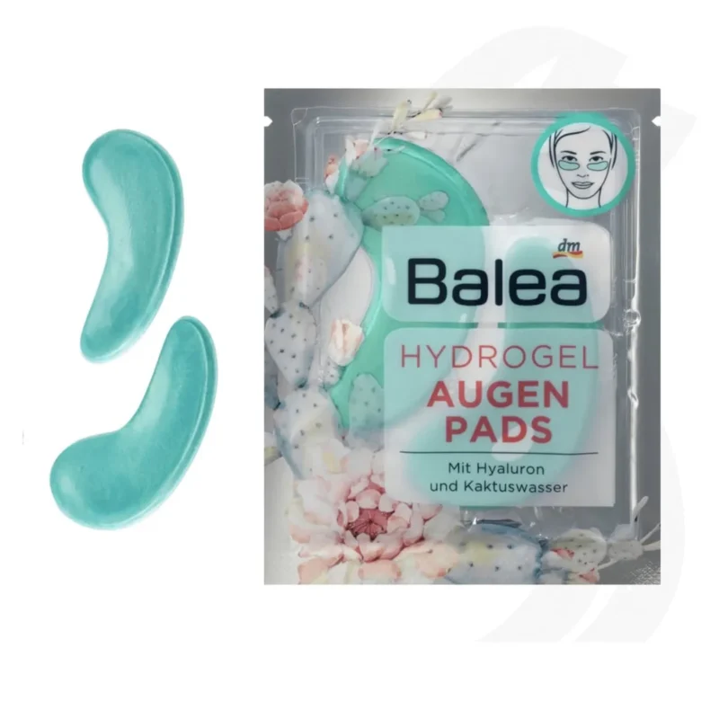 balea coussinets oculaires hydrogel eau de cactus 2 pcs