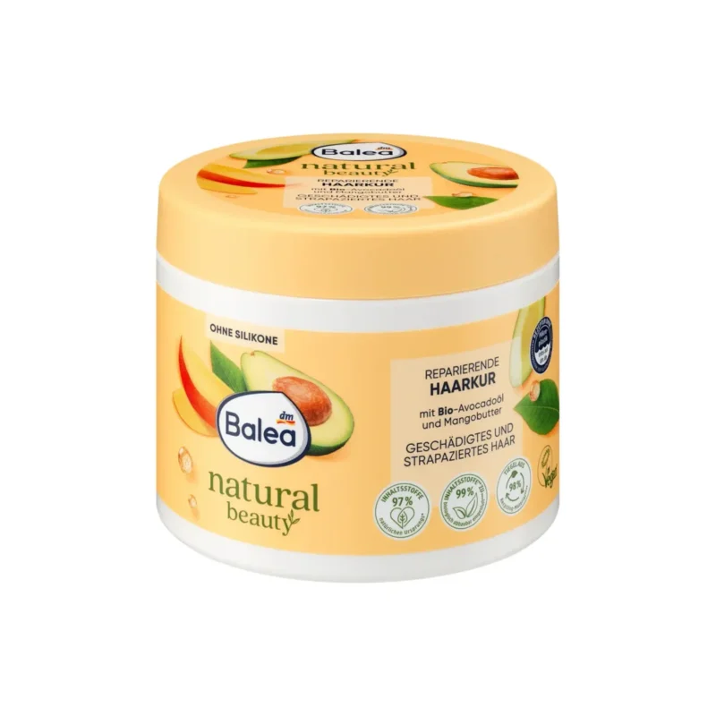 balea natural beauty masque capillaire reparateur