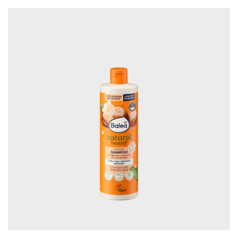 balea natural beauty shampoo cheveux boucles 400ml