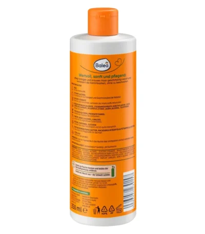 balea natural beauty apres-shampoo cheveux boucles 350ml