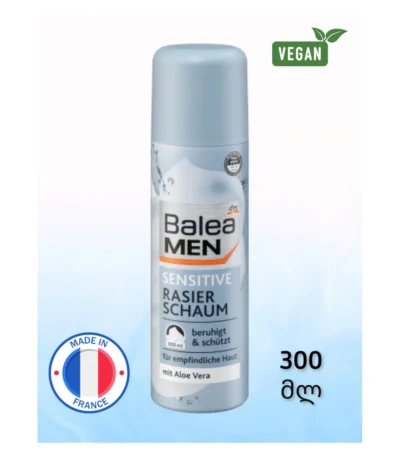 balea men mousse a raser sensitive
