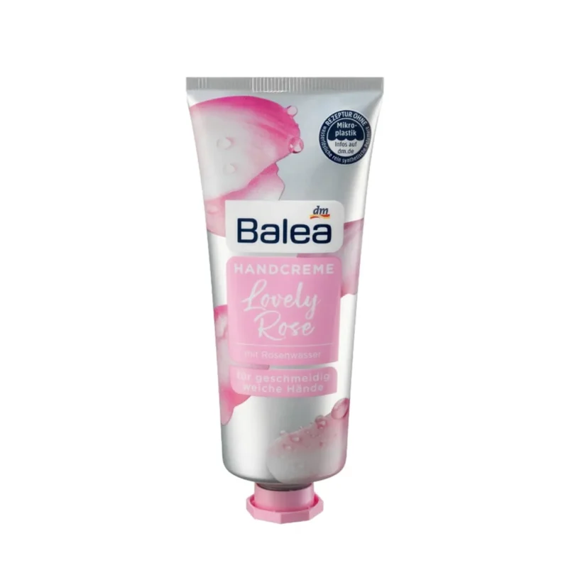 balea creme mains rose