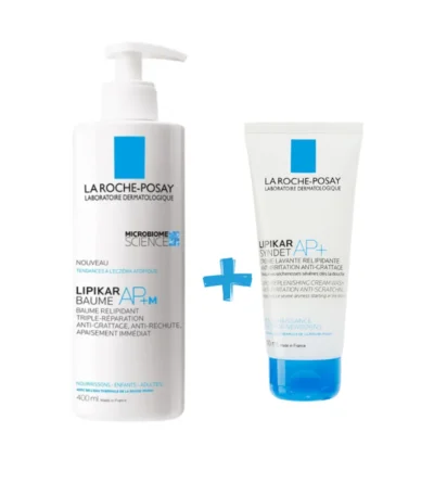 la roche-posay lipikar baume ap+ m 400 ml + syndet ap+ 100