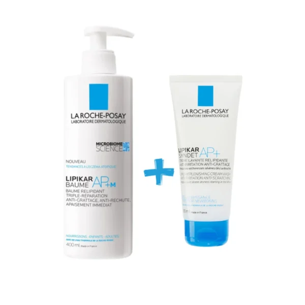 la roche-posay lipikar baume ap+ m 400 ml + syndet ap+ 100