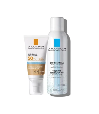 la roche-posay anthelios oil control teinte spf50+ + eau thermale