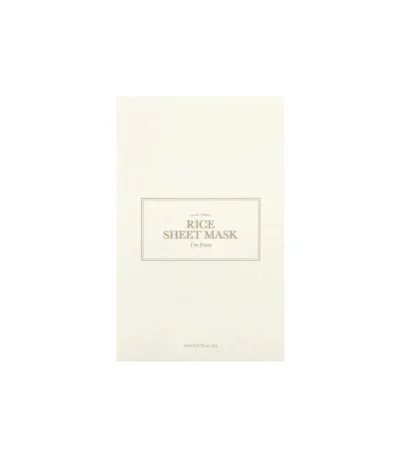 rice sheet mask 20 ml