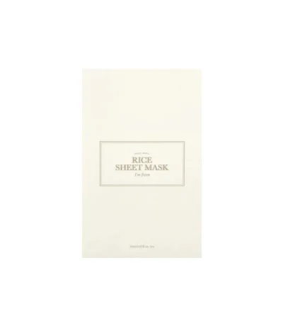 rice sheet mask 20 ml